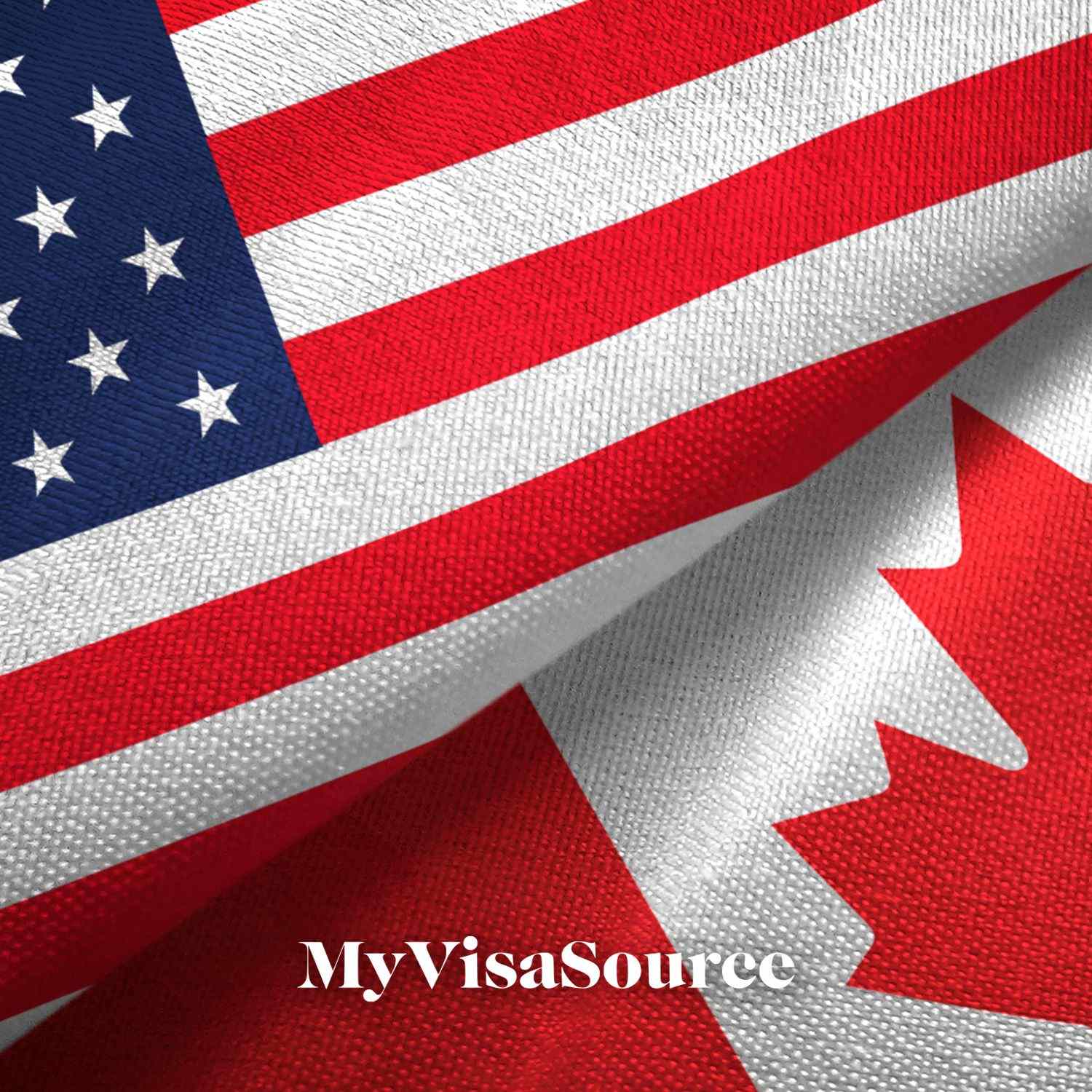 american and canadian flag together my visa source
