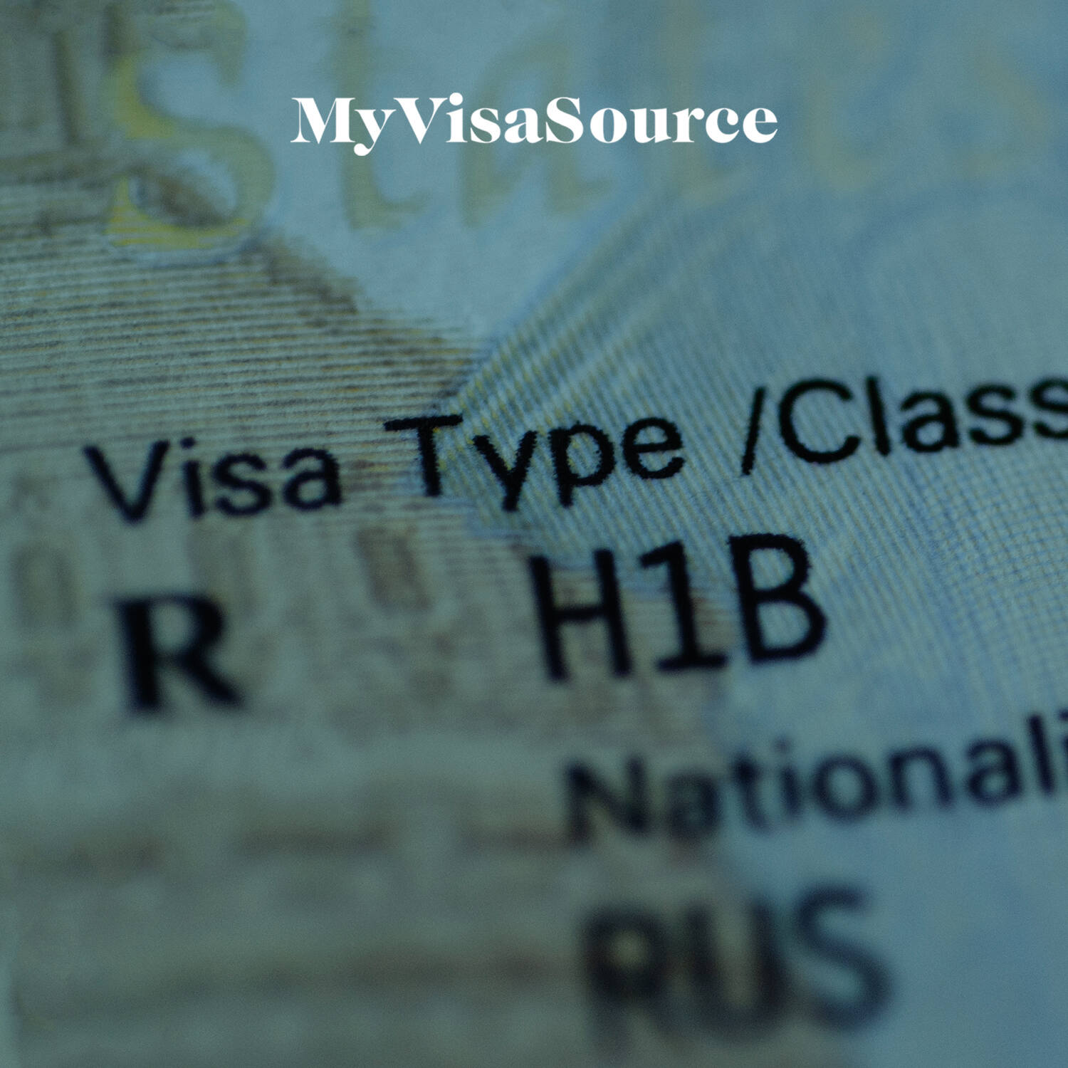 blurred close up h1b visa my visa source