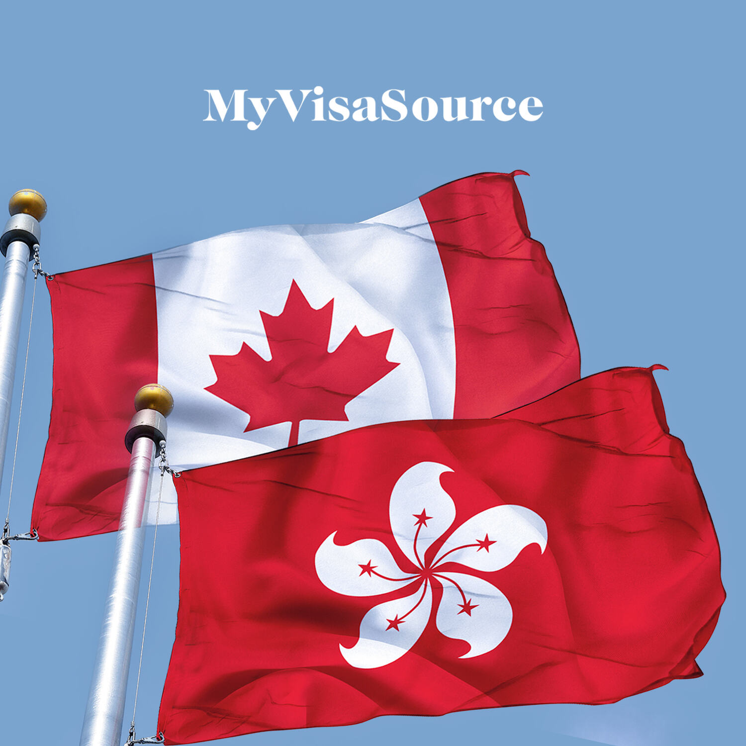 canadian and hong kong flags my visa source