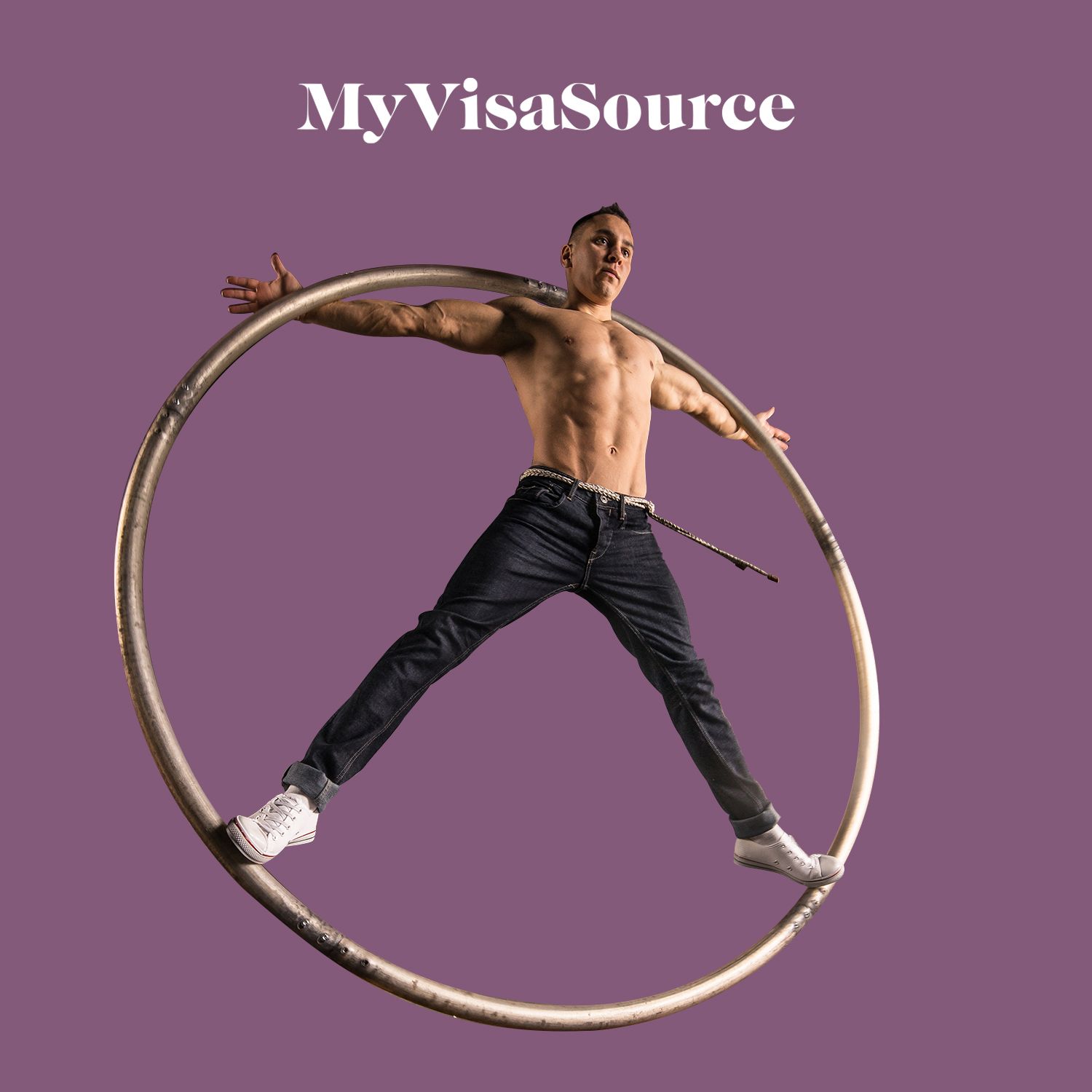 gymnast in a body sized circular ring my visa source