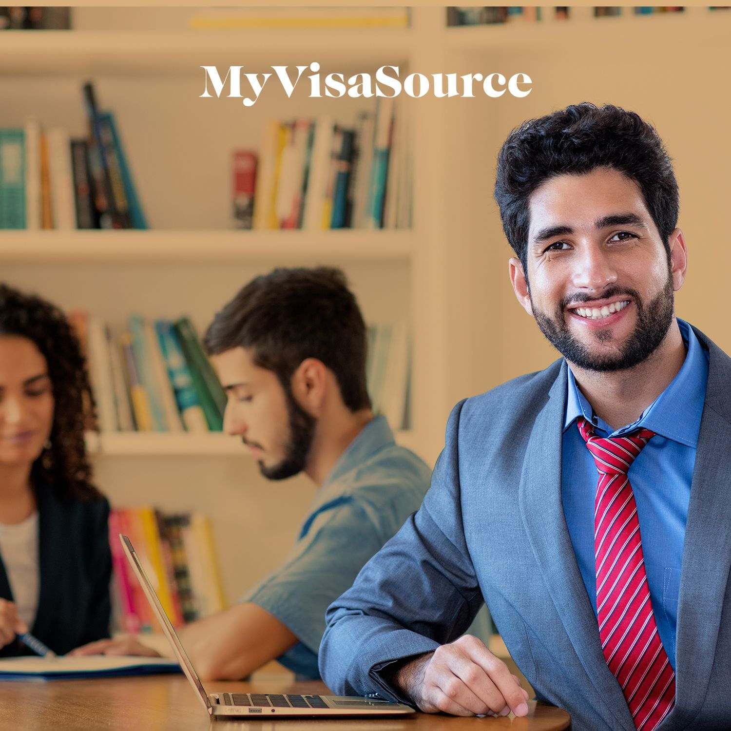 happy male international entrepreneur my visa source