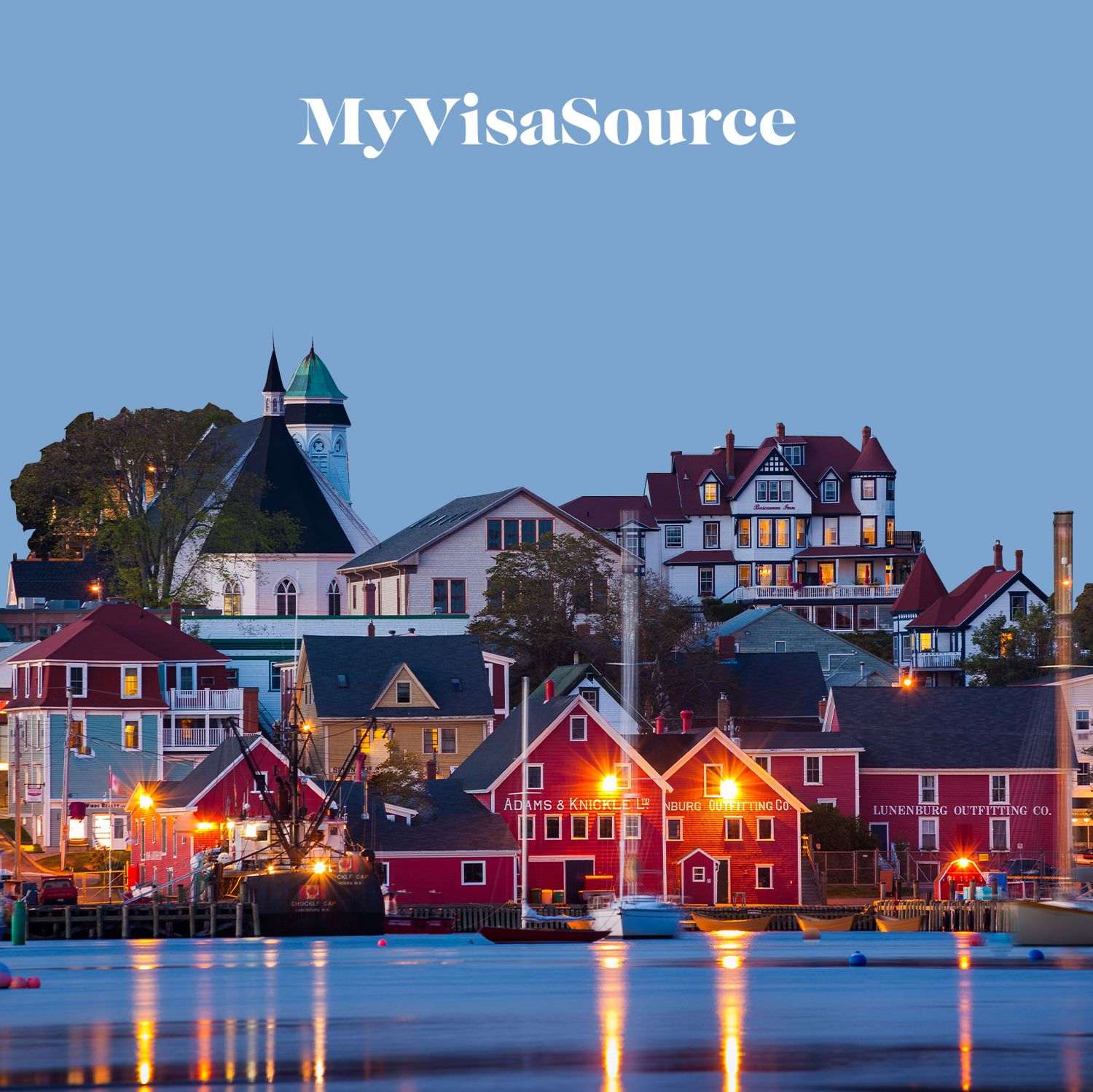 harborfront at lunenburg nova scotia my visa source