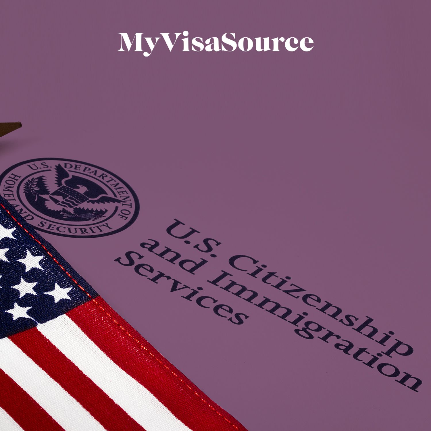 slanted angle of the us citizenship and immigration services logo my visa source