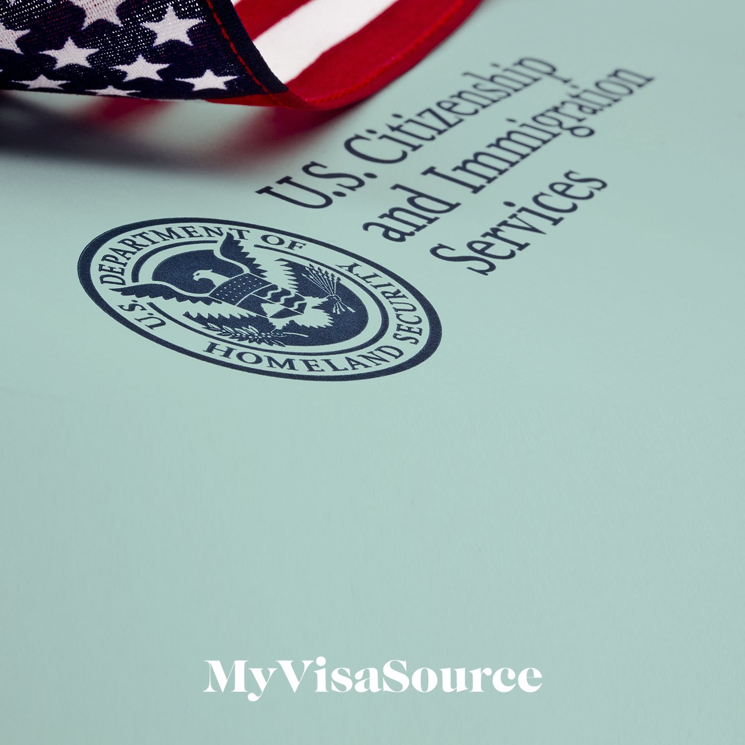 slanted view of the us citizenship and immigration services logo my visa source