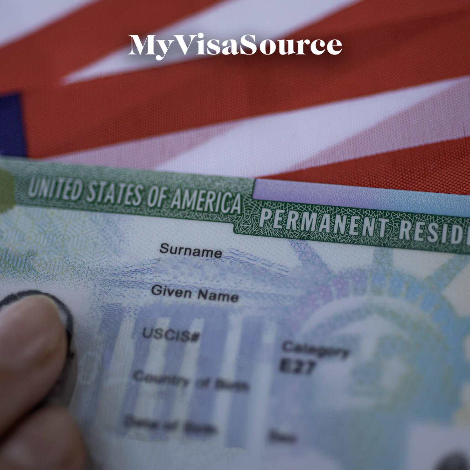 usa green card permanent resident card my visa source