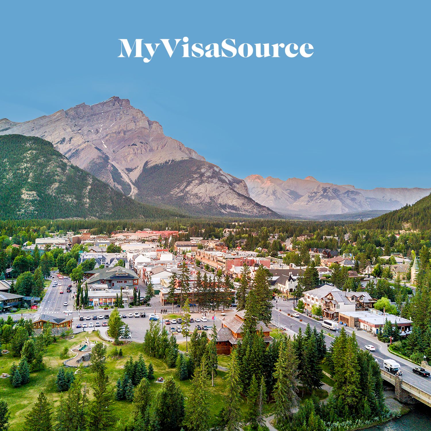 view of rural town and surroundings in canada my visa source