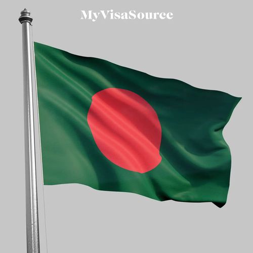 a bangladesh flag by my visa source