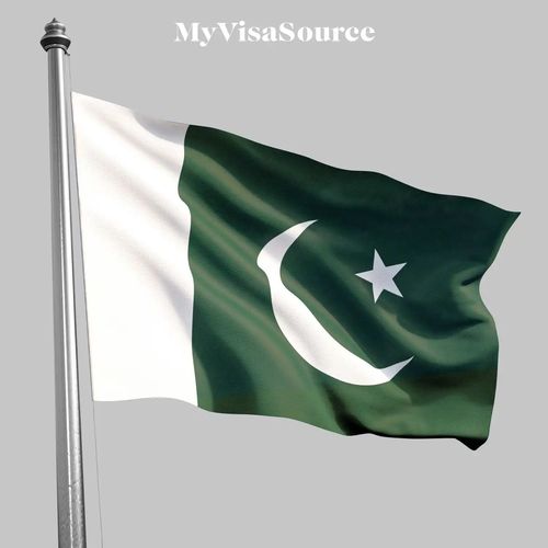 a pakistan flag by my visa source