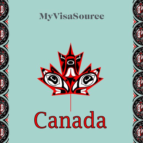 canadian flag design with first nations inuit design my visa source