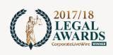 Corporate LiveWire award-2016 - 2018 Immigration Law Team of the Year - Canada